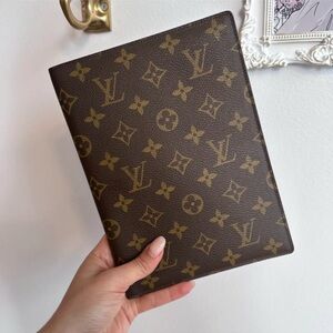 Louis Vuitton Brown Monogram Notebook
